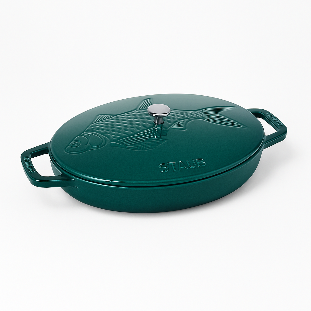 Cast iron oven dish