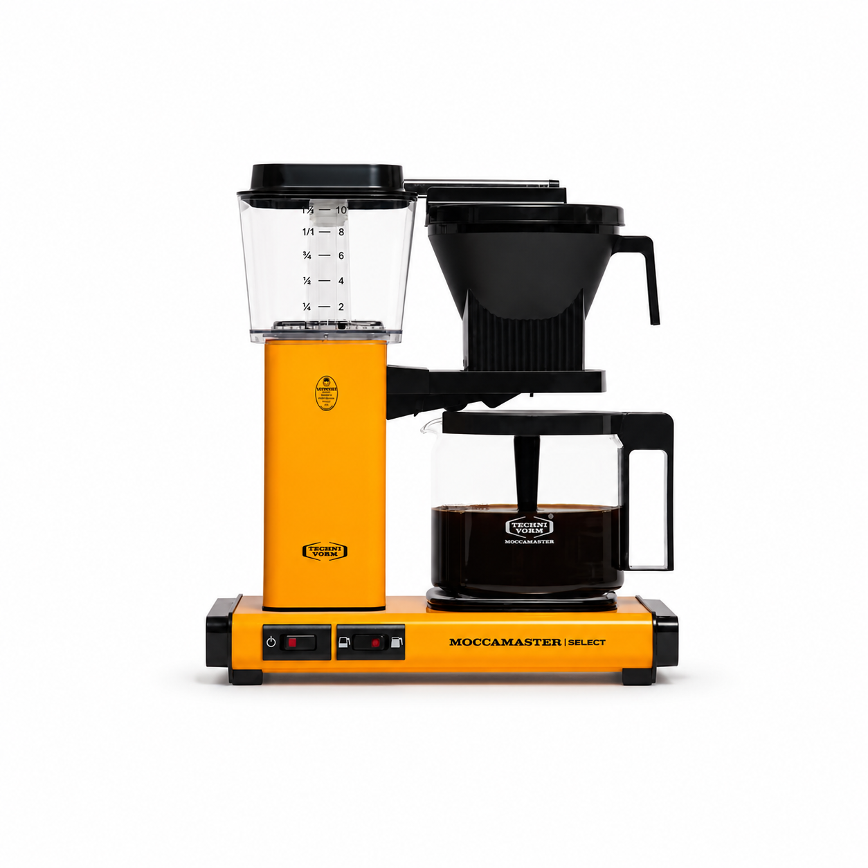 Moccamaster KBG Select filter coffee machine aluminium and plastic
