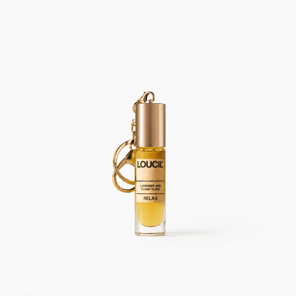 Relax functional fragrance by Loucil in Scientific Minimalism style, developed by a bio-engineer and pharmacist in Europe.