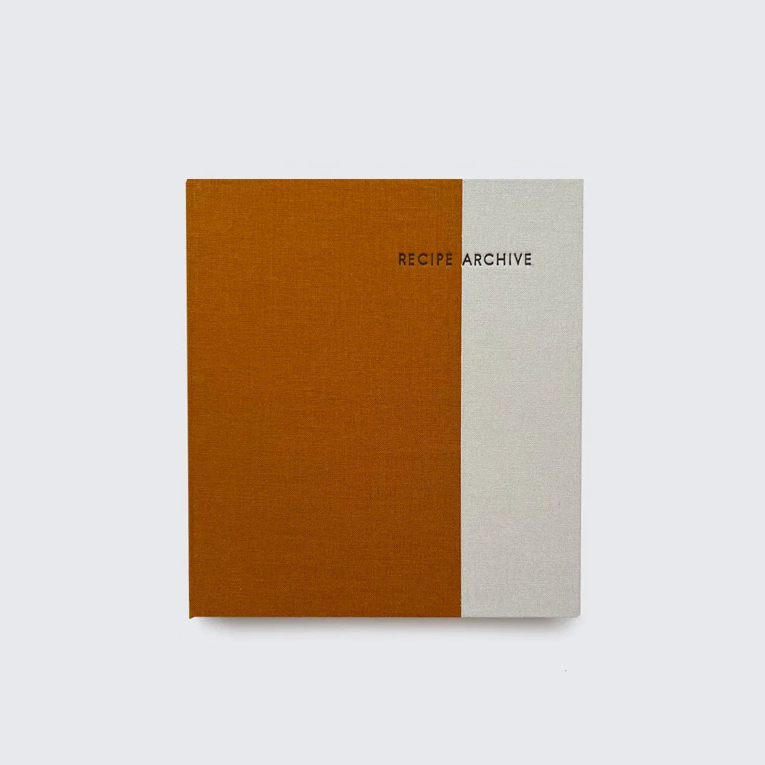 Scout Editions Recipe Archive Spice handmade recipe book with foil blocked cover art by Keep Collect in Margate Dear Johny
