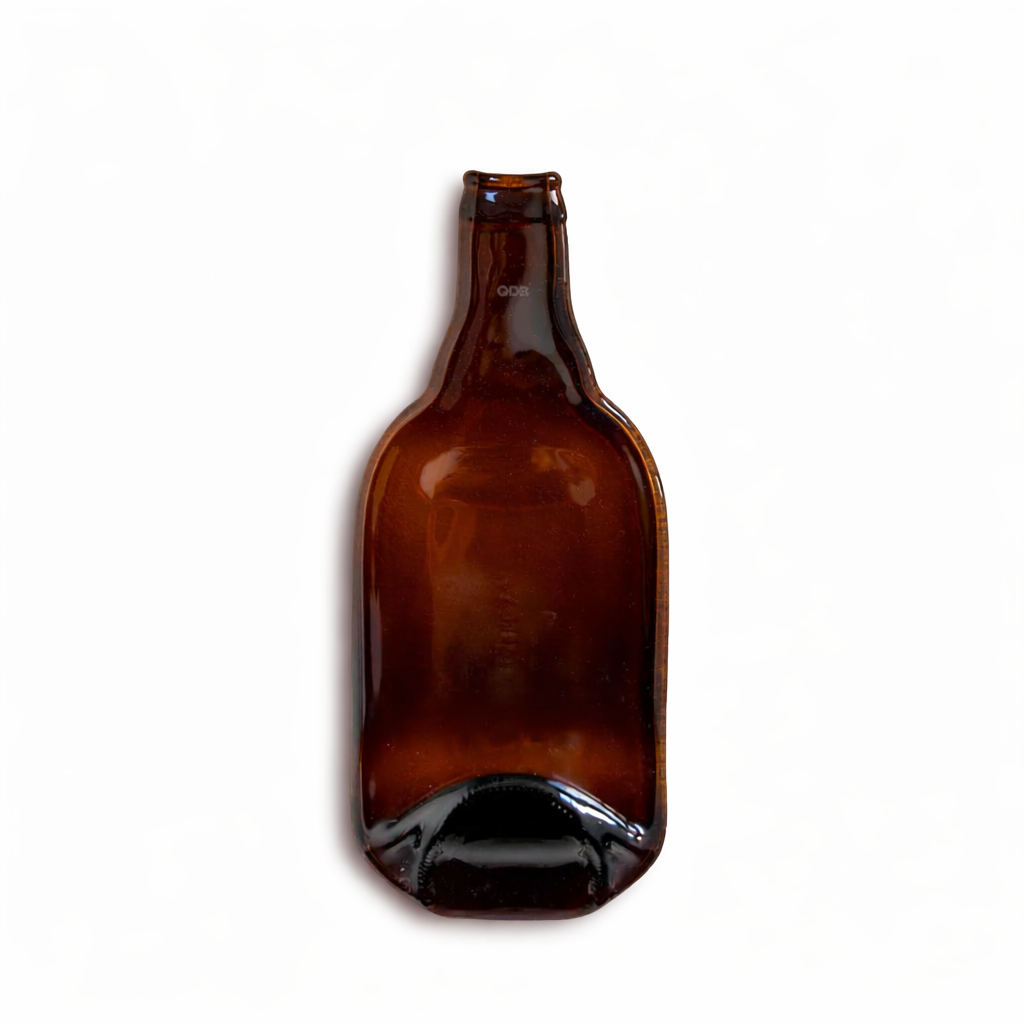 Q de Bouteilles amber glass aperitif board
