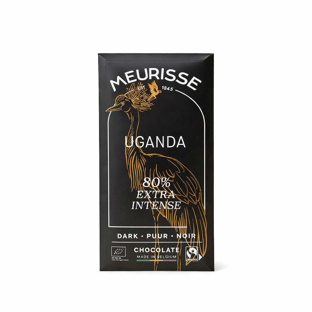 Meurisse dark chocolate bar cocoa from Uganda
