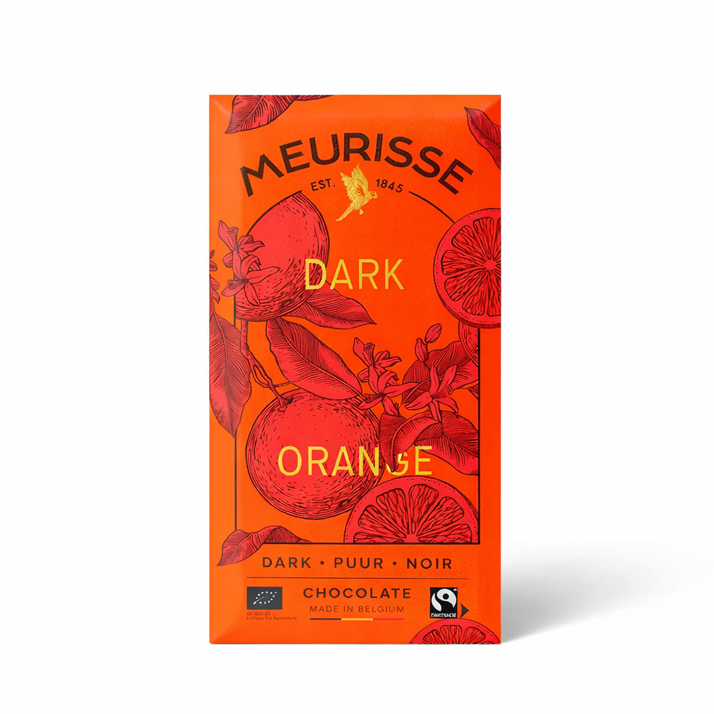 Meurisse dark chocolate orange bar
