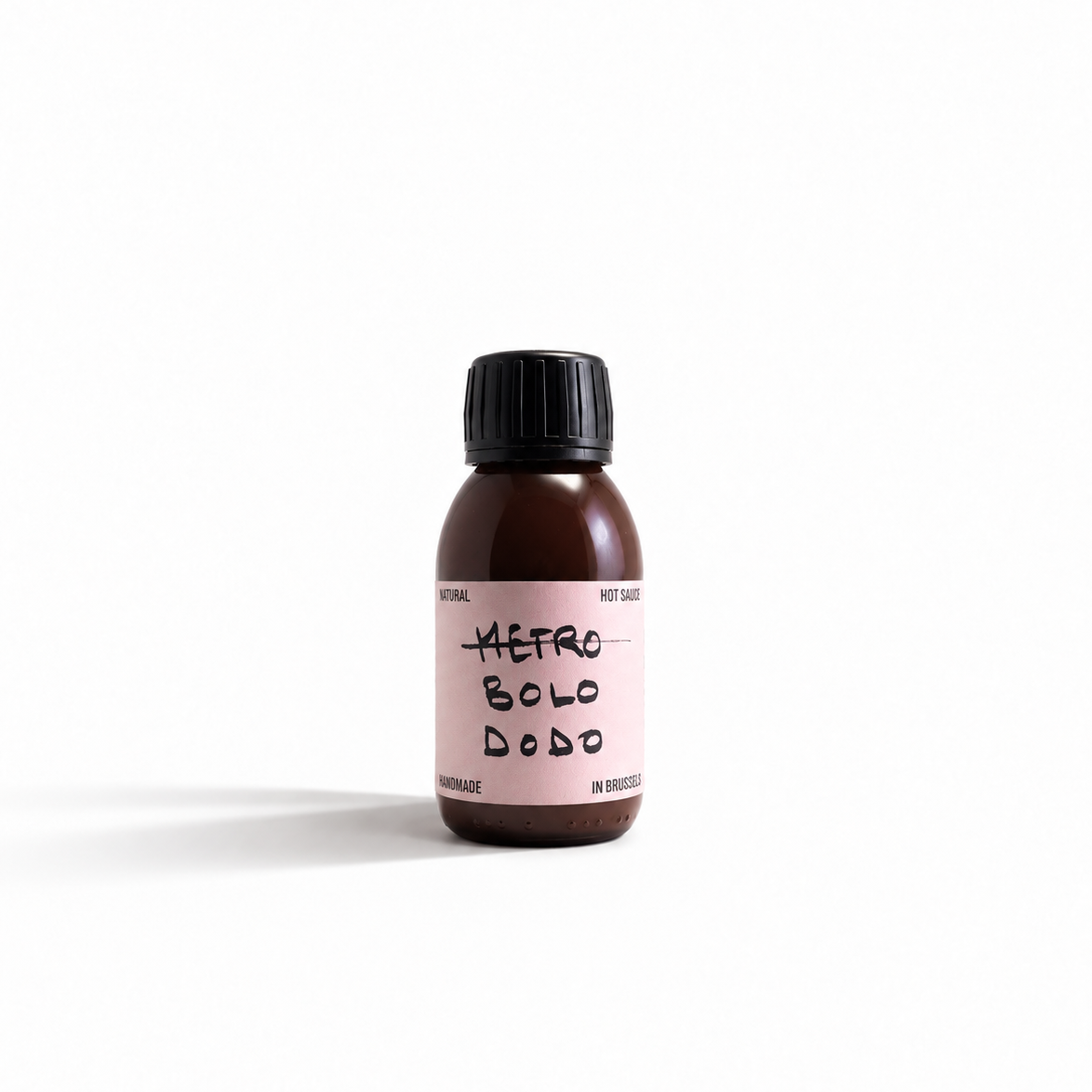SWET Metro Bolo Dodo hot sauce bottle
