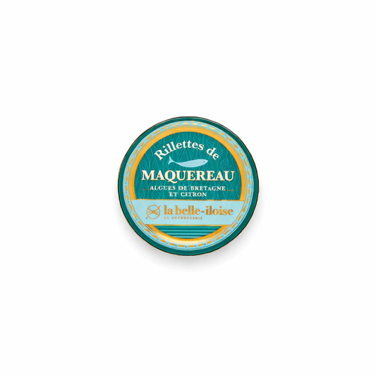 La Belle Iloise mackerel rillettes lemon seaweed tin
