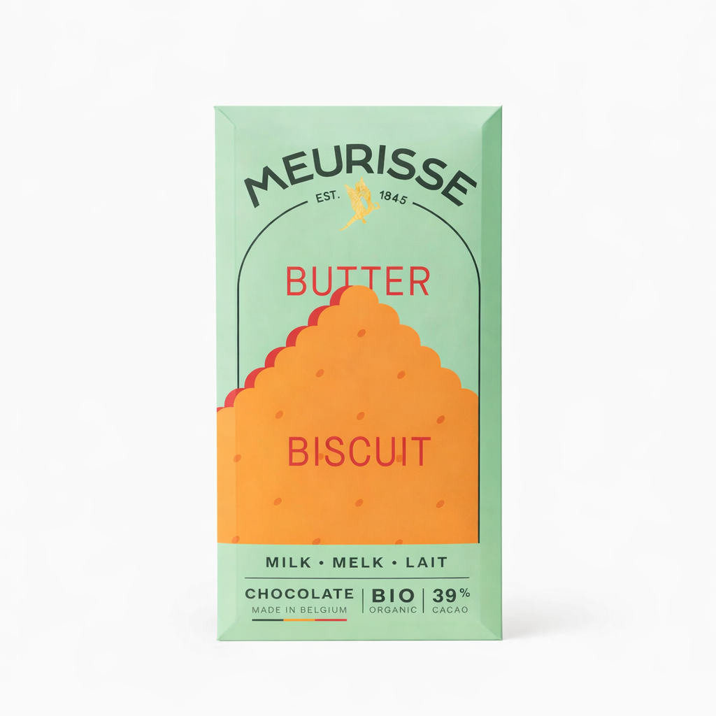 Meurisse milk chocolate butter biscuit bar
