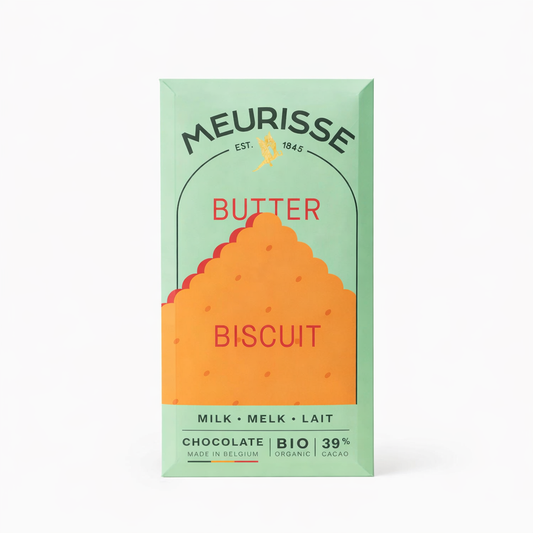 Meurisse milk chocolate butter biscuit bar
