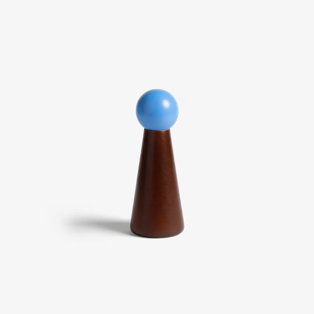 &Klevering pepper grinder rubberwood burgundy
