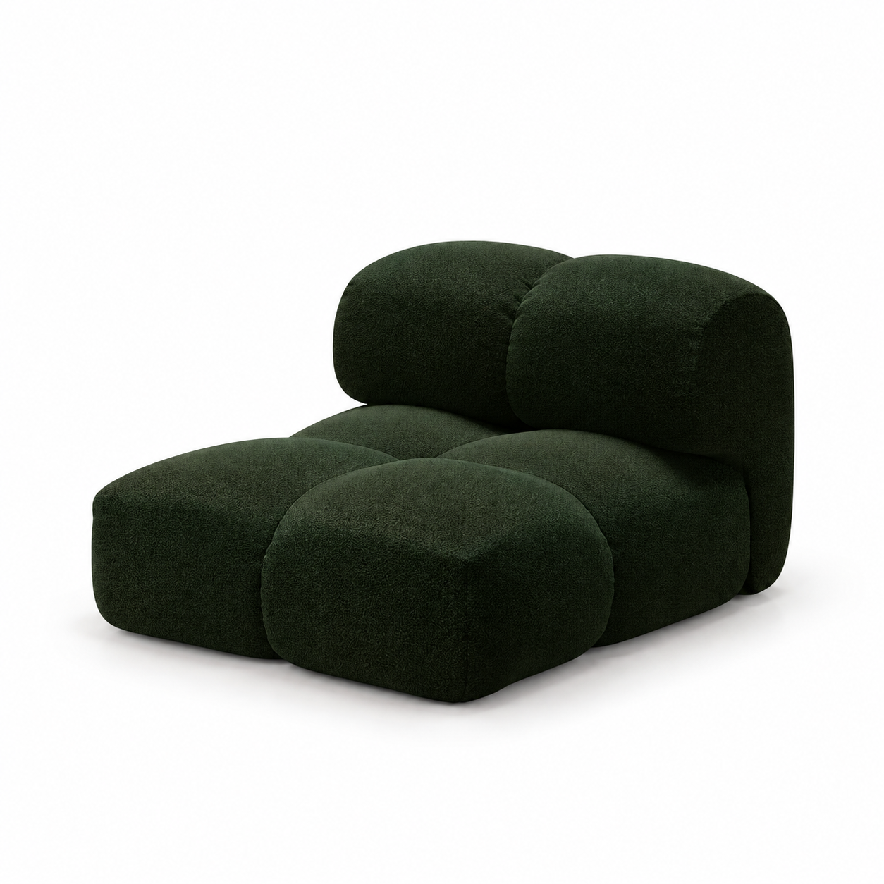 Objekte Unserer Tage SANDER SOFA Loungechair with soft upholstery
