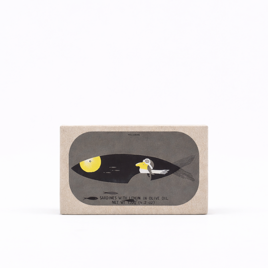 José Gourmet sardines lemon olive oil tin
