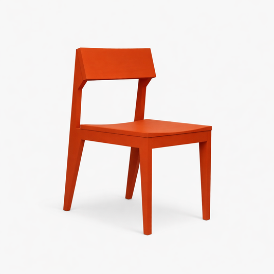 Dear Johny Schulz Chair solid wood natural grain finish