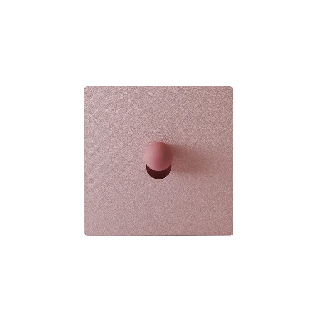 KOVR Studio Mallow bio-based magnetic light switch cover crafted in Lille France for no-drill renovation-free wall decor