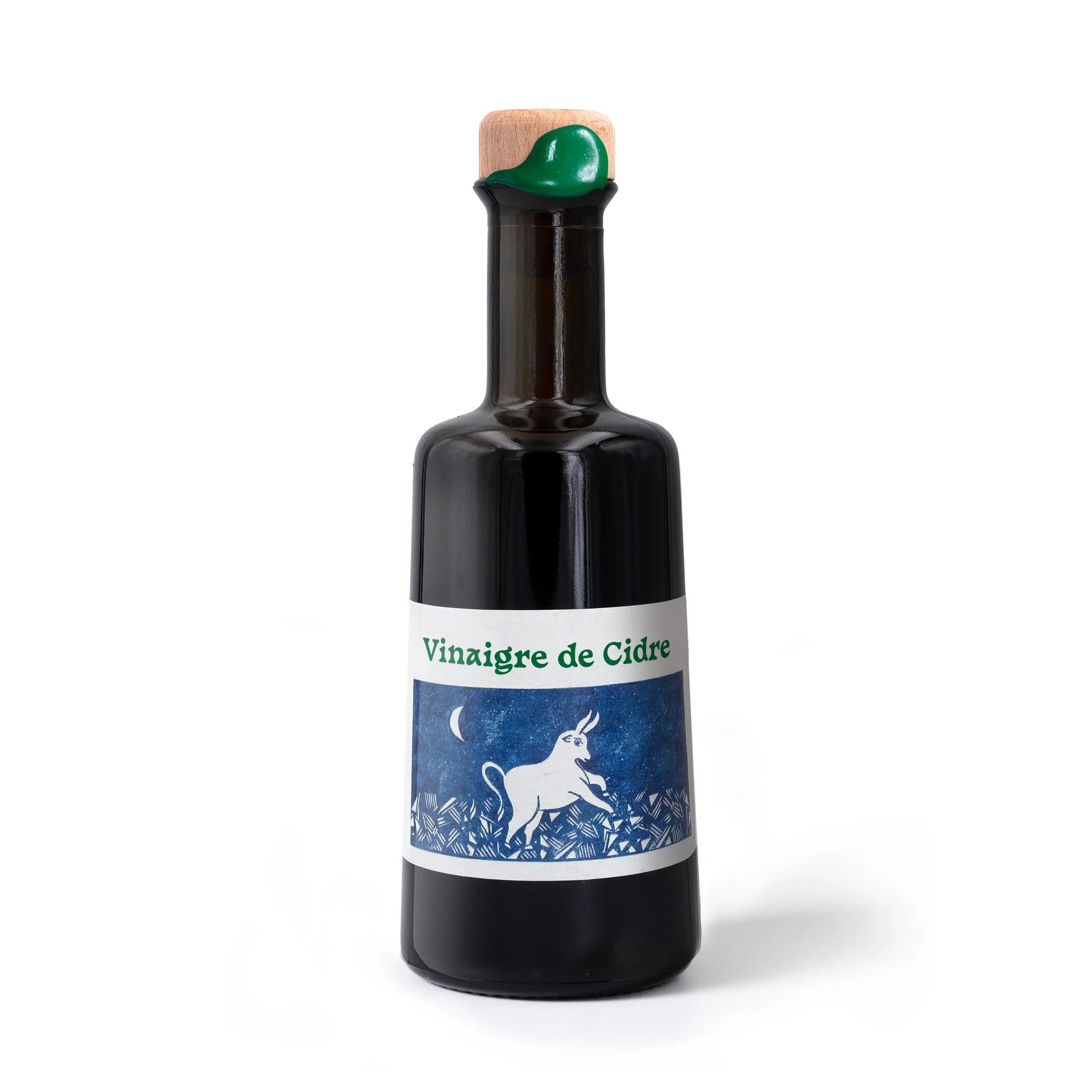Sainte Odile handcrafted oak aged apple cider vinegar 250ml living vinegar made in Brussels Dear Johny