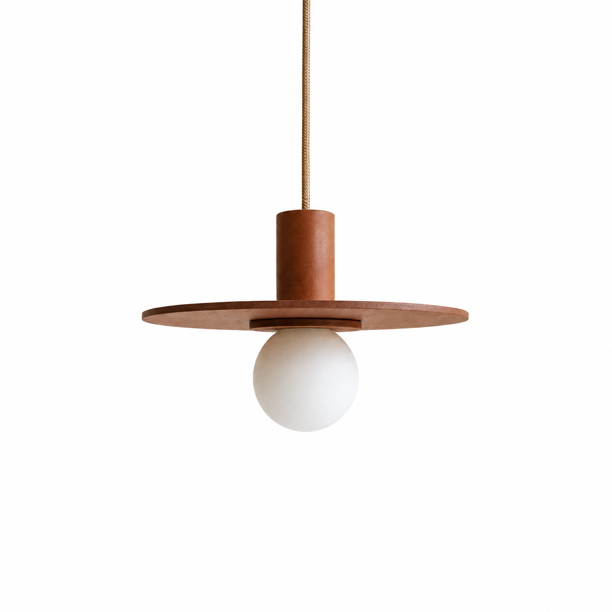Zuri Ama Pendant Light handcrafted mass pigmented concrete hanging lamp designed by Marie-Cerise Blanc Bidart France Dear Johny